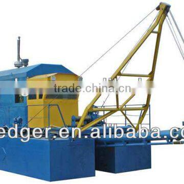 large sand cutter suction dredging machine