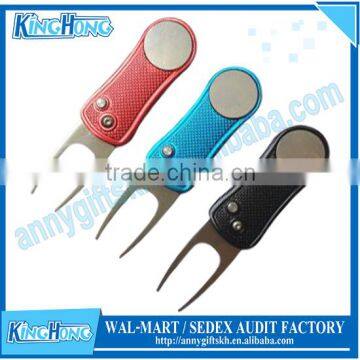 Colorful Automatic Metal Retractable Divot Tool photo-4