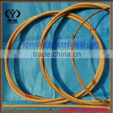 Flexible cables for overhead equipment and return current