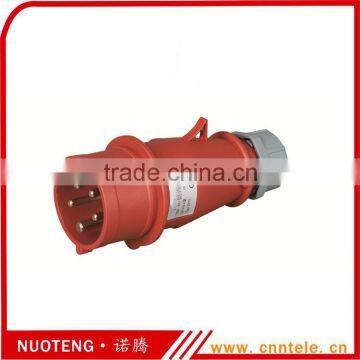 IP44 380V 16A 32A 63A 5 pin industrial plug and socket