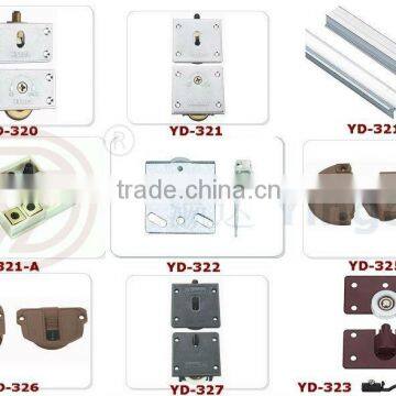 YD-328 Sliding door Nylon wheels for furniture wardrobe