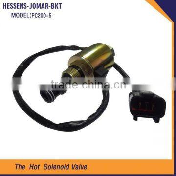 PC200-5 excavator engine solenoid valve