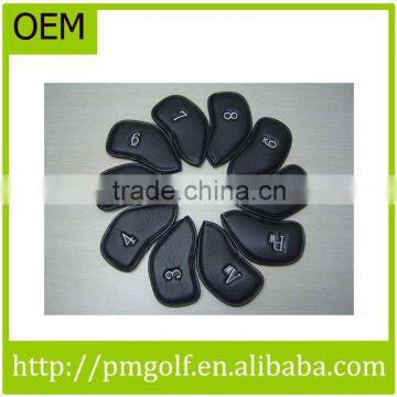 PU Leather Iron Golf Club Cover Golf Covers