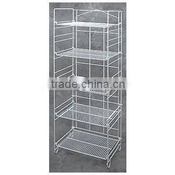 Icegreen White Mesh Metal Display Rack