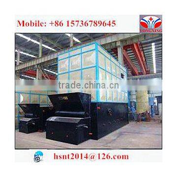 1900kw/h horizontal automatic chain grate organic heat carrier thermal oil boiler