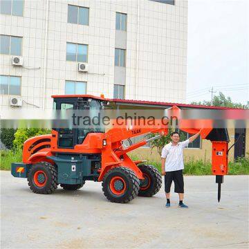 TL2500 agricultural telescopic arm wheel tractors front loader