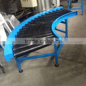 90degree stainless steel bending conveyor for food/box/carton CE&ISO China Alibaba