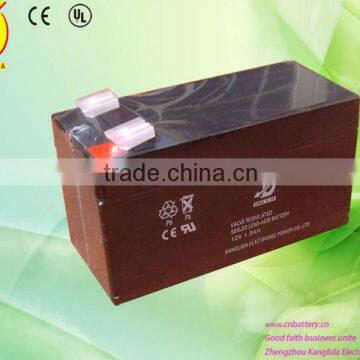 Longlife 12v 1.3ah rechargeable gel exide battery for Automatic ramp door