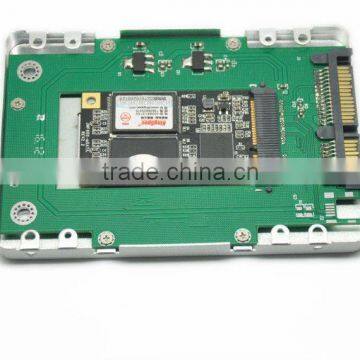 Micro SSD to Standard 2.5" HDD Caddy for Laptop and Netbook