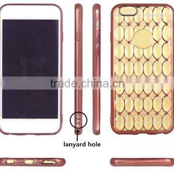 Plating Soft TPU Back Cover Bumper Case With Pearl for Huawei Honor Ascend Lite Mate8 P 9 Gr3 y 6 5 Max Plus 7 photo-3