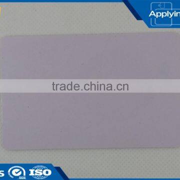 Cheap white blank inkjet printing business id pvc card