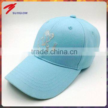 Customized 6 panel 3D Embroidered Baseball Cap manufacture