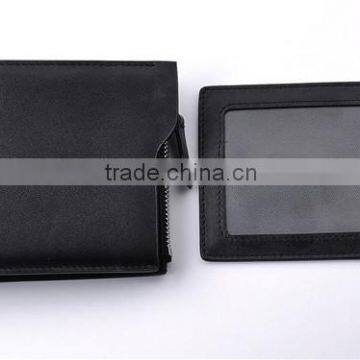 Real Leather Men Travel Wallet With Rfid Card Holder and Coin Pocket photo-5
