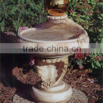 Decorative Stone Birdbath