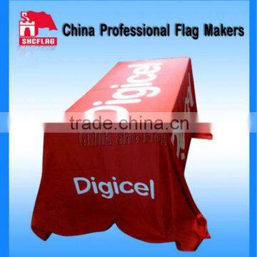 custom design spandex table top cover table covers advertising white table cloth