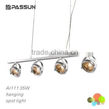 IP20 4*35w halogen hanging pendant light 120x950x1000mm halogen pendant light