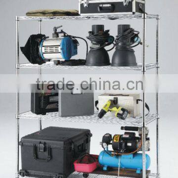 Chrome Plate 3 Tier Storage Wire Rack photo-6