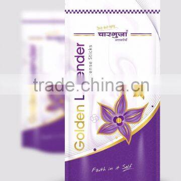 Lavender Incense Sticks Zipper Pouch