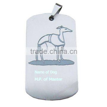 2015 Fashion Metal blank Dog Tag