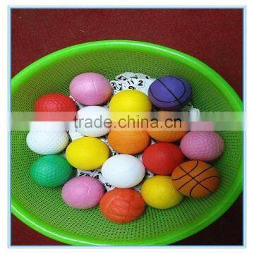 EVA Foam Stress Basketball/football/Soccer stress ball eva foam ball