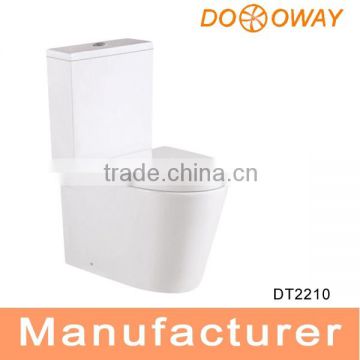 Modern Design sanitary ware Washdown Two Piece Toilet factory DT2210