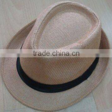 2015 fancy design paper straw hat for Christmas party