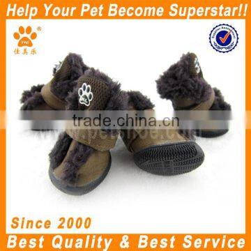 JML Hot Sale Super Warm Stylish Winter Leather Hunting Boots for Dog Pet Waterproof Dog Boots