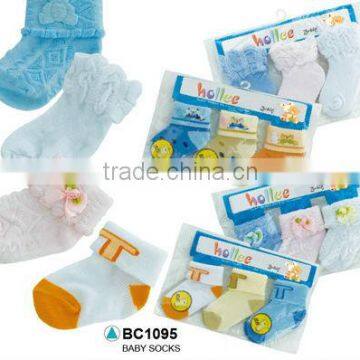 BC1095 soft touch baby socks,beautiful baby sock