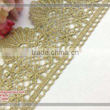 100% Polyester Original China Chemical Sewing Lace Trim