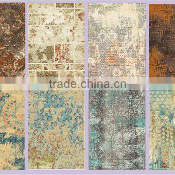 Green Material Easy to Clean Fashionable Design Area Rugs photo-2