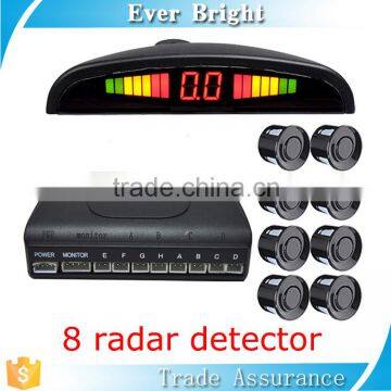 With 8 radar detector reversing radar sensor car parking system car reverse sensor