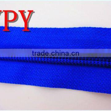 custom small colored nylon zipper for bags OEM