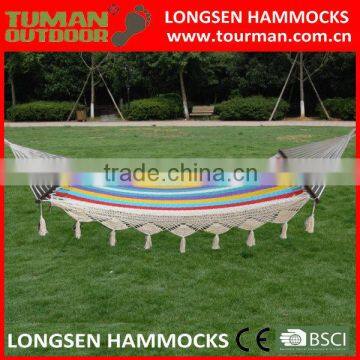Rainbow Hammocks With Mosquito Netting