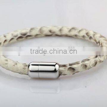 fashion leather bracelet python-skin bracelet new products 2015 python leather bracelet wholesale