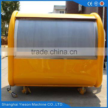 commercial street food kiosk crepe food kiosk cart for sale