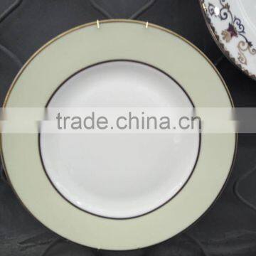 low price 45% bone china round dinner plate