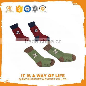 Classical fashionkids semi-high cotton socks, Korean kids loved youngkids school cotton socks