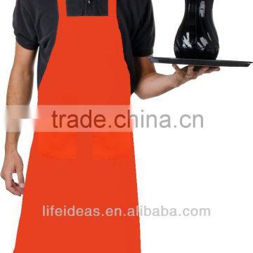 Plain uniform apron