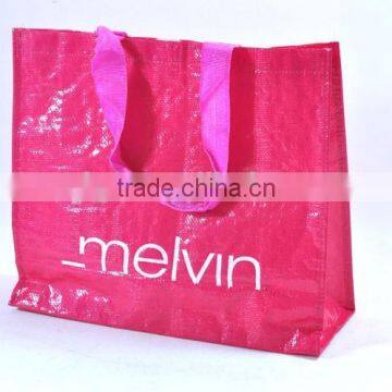 non woven laminated pp shopping bag