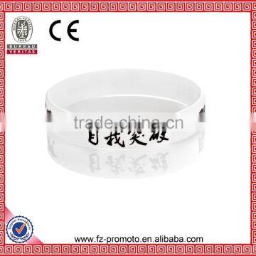 Promotion Thin Silicone Bracelet Rubber Wristband Factory Free Sample Custom Silicone Wristband on Sale