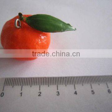 Realistic simulation/fake/artificial orange/fruit mobile pendant,straps/drop ornament/keychain,promotion gift present