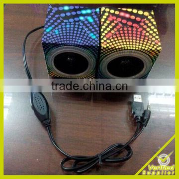 Foldable paper speaker with USB Amplifier,foldable paper speaker box ,Promo Gift Idea Foldable Paper Speaker