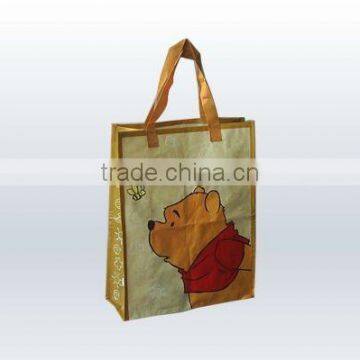 2015 PP Non woven shopping bags with OPP lamination