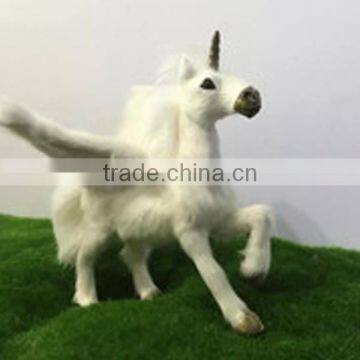 Garden Ornaments Plush Fake Walking Toy Unicorn