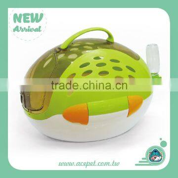 645 Taiwan Design Pet Product Spaceship Style Carrier,Dog Cat Transport Cage,3coior Plastic Pet Carrier photo-3