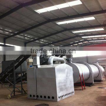 GT1.0x10 Rotary dryer, 9m drum drying machine for sawdust, wood shavings, grains ect. drum dryer high quality