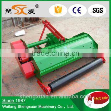 Tractor mounted hay grass cutting chopper machine for animal feed