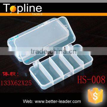 HS008 clear plastic fishing box wholesale manufacturer in china