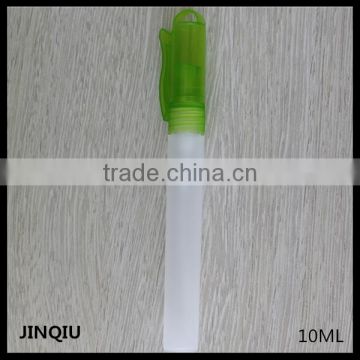 Perfume plastic spray bottle with circle caps,fine water mist spray bottle,perfume spray bottle pen shaped