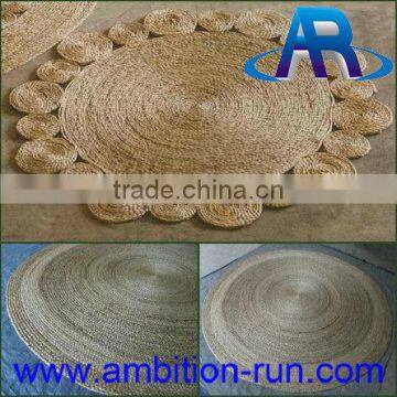 Round Sea grass carpet/water hyacinth carpet